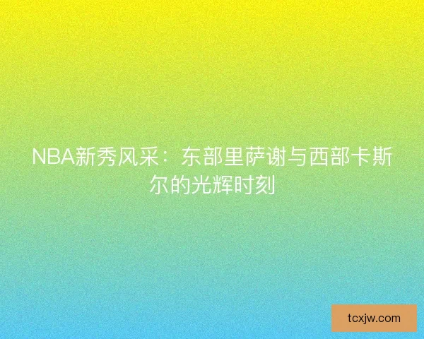 NBA新秀风采：东部里萨谢与西部卡斯尔的光辉时刻